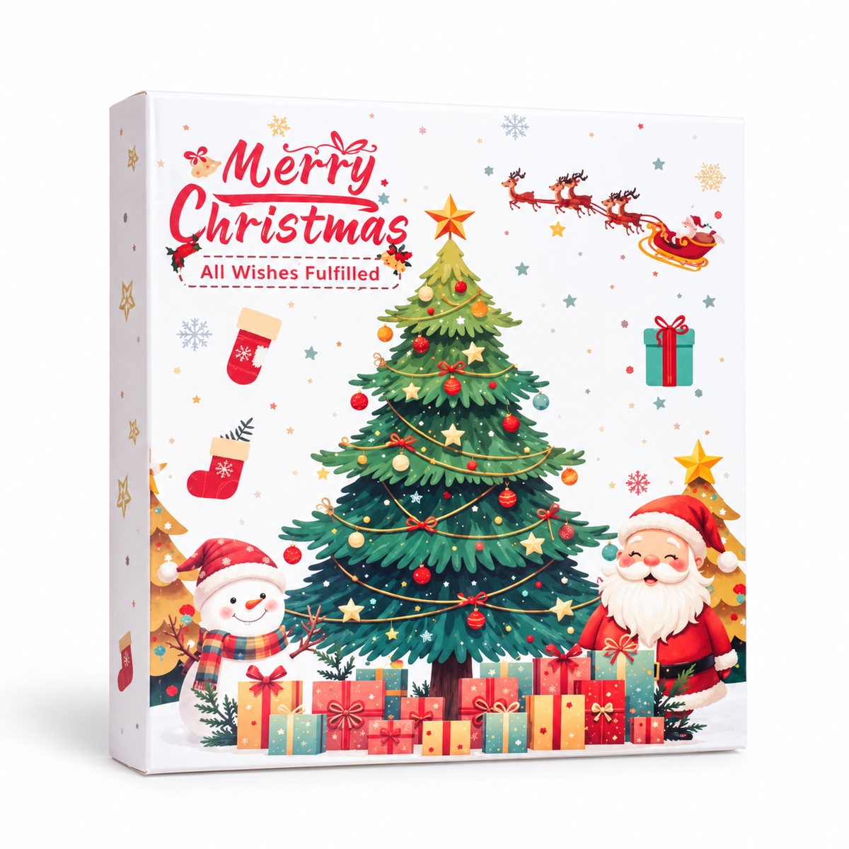 Charm Bracelet Advent Calendar on a white background
