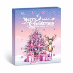 DIY charm jewellery advent calendar on white